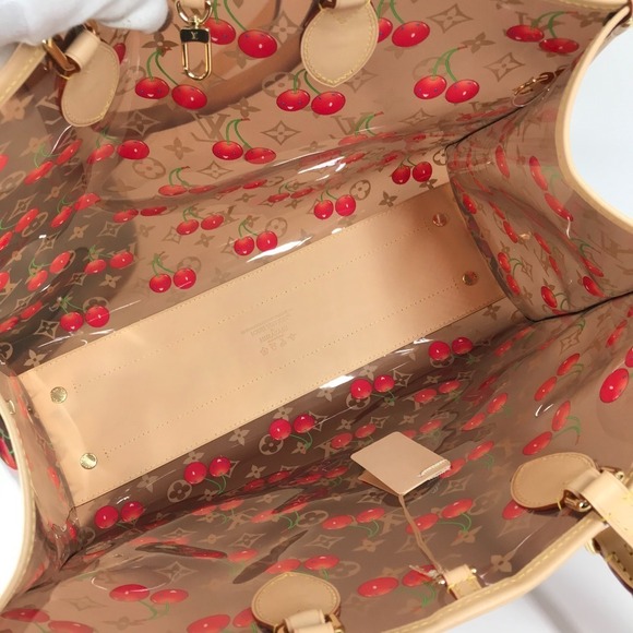 Louis Vuitton LV TM On the Go by Takashi Murakami bag brown leather - Picture 9 of 15